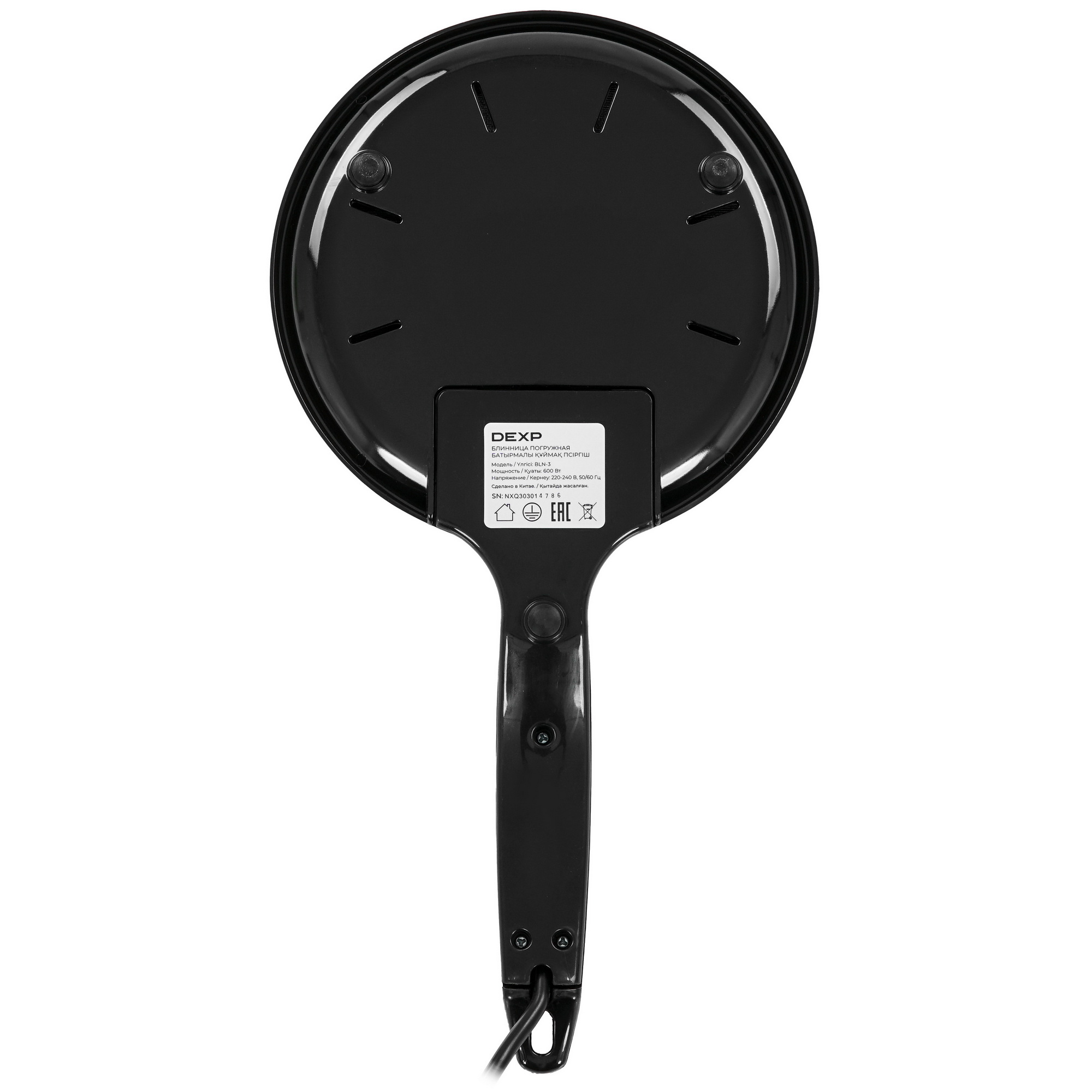 1385289 Блинница погружная DEXP BLN-3 черный STDN-0105278 - Вид №2