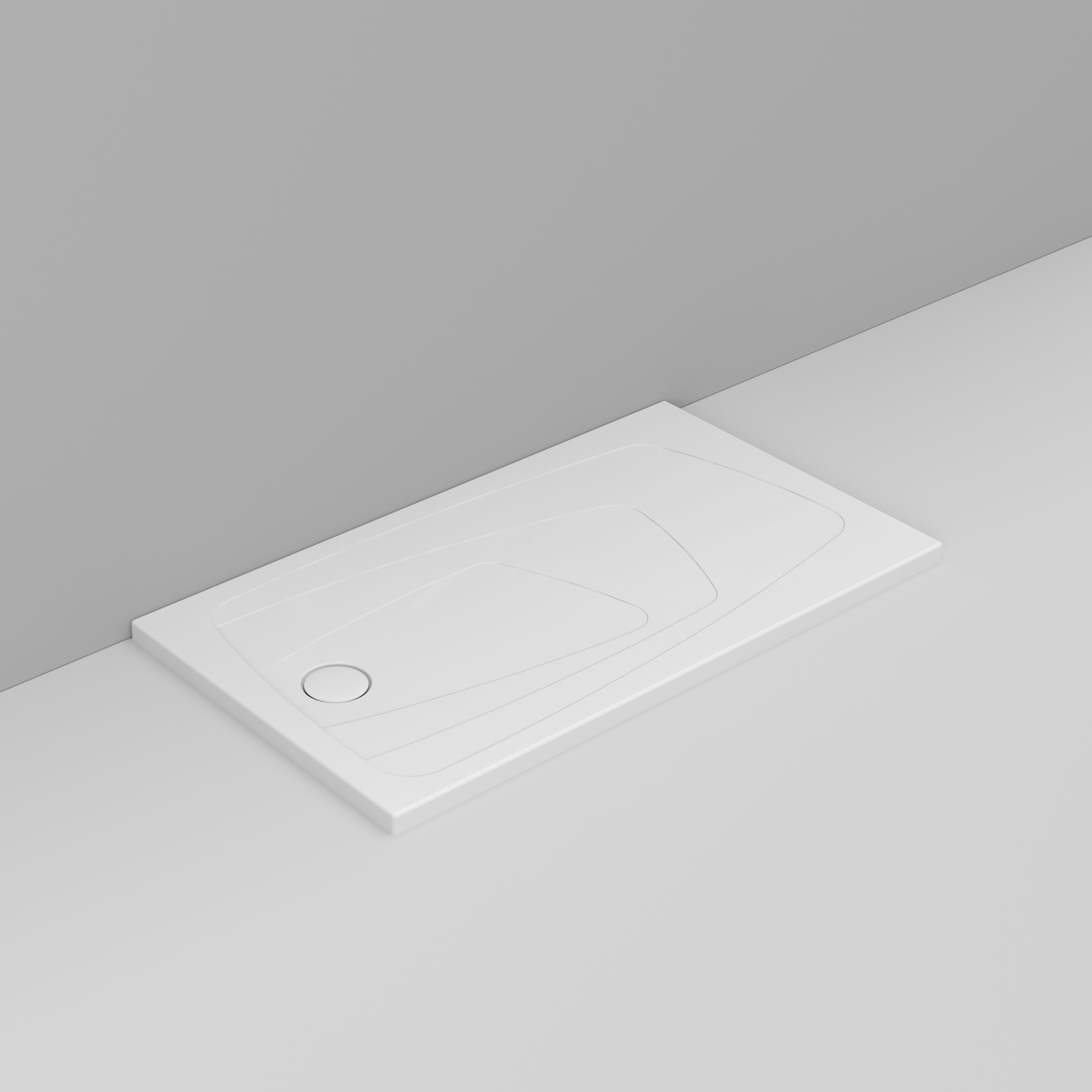 Керамический нескользящий прямоугольный поддон для душа Ceramica Dolomite за пределами ARCH-00148401 - Вид №180