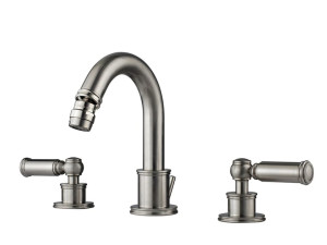 Смеситель для биде с 3 отверстиями и поворотным горлышком