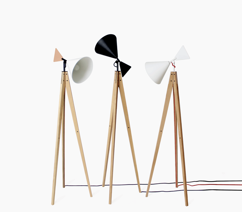 Торшер из алюминия и дуба Askia Light Tale ARCH-00144411 - Вид №4