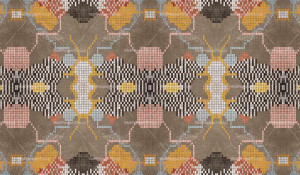 Геометрические тематические обои, экологически чистые