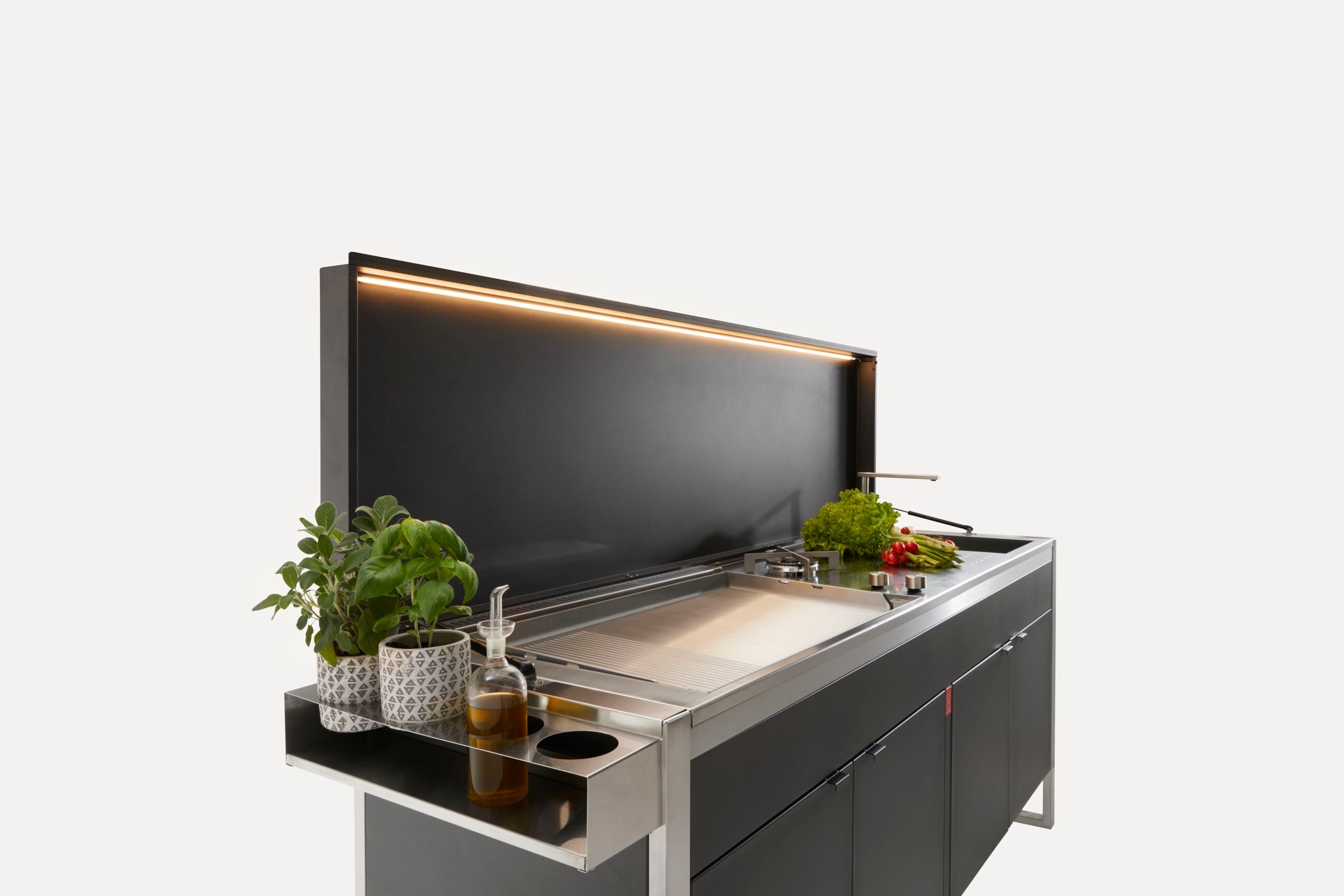 Газовая плита из нержавеющей стали PLA.NET Outdoor Cooking Kitchen ARCH-00119280 - Вид №9