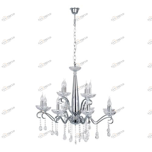 Дизайнерская подвесная люстра Spot Light Alessa 9011228 хром SPOT LIGHT ДИЗАЙНЕРСКИЕ, ALESSA 108159 Хром 