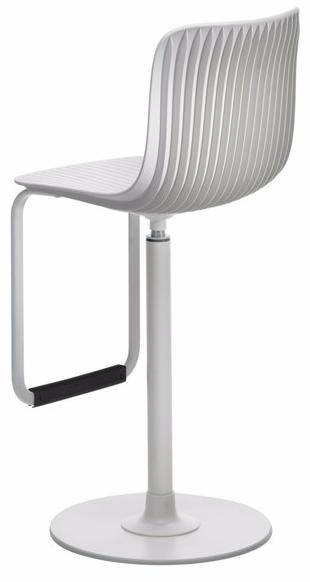 Segis Высокий табурет из полипропилена со спинкой и подставкой для ног Dragonfly G0024 - Вид №2