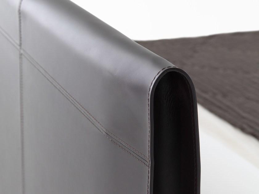 Porro Кровать двуспальная в коже с высоким изголовьем sun-id-1515943 - Вид №4