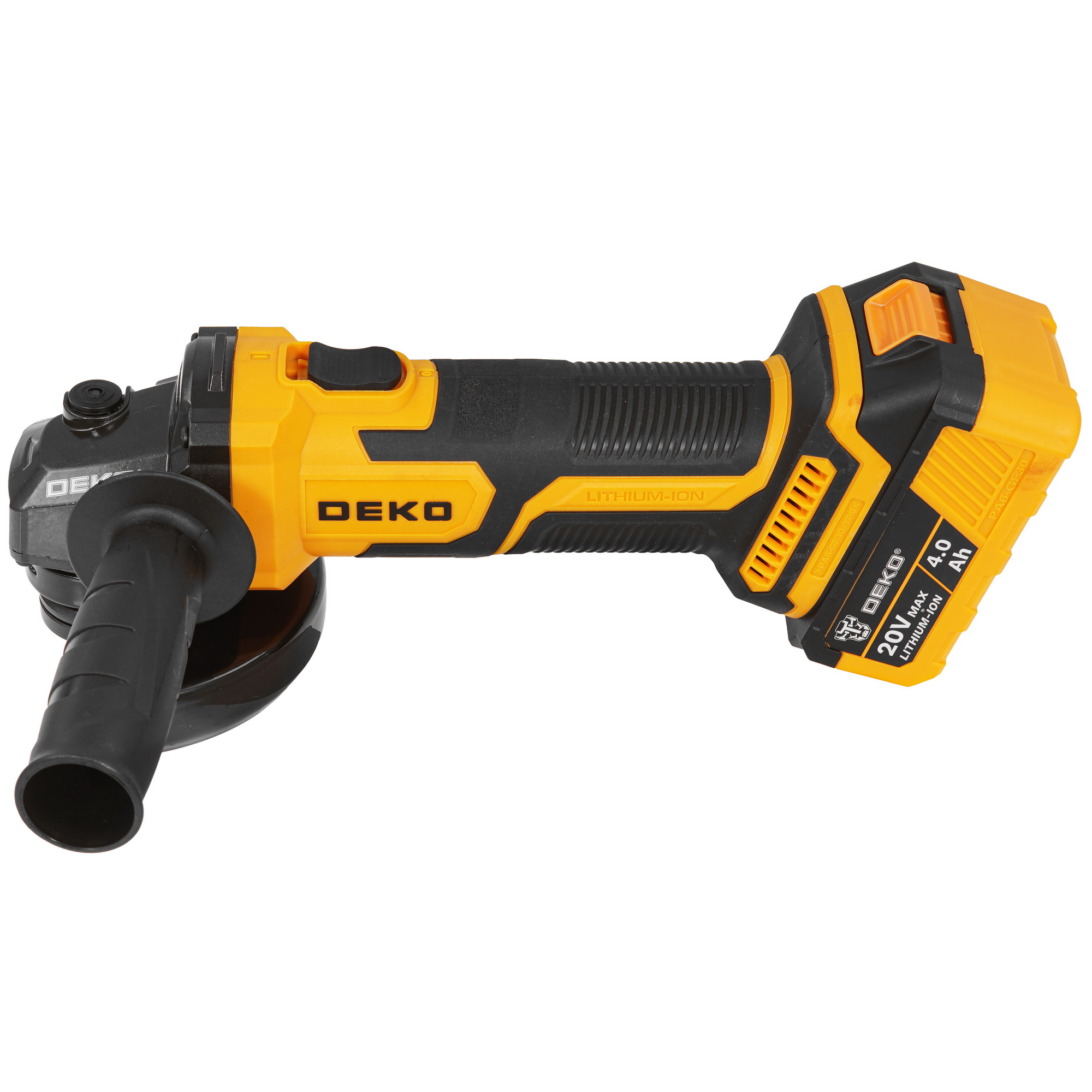 Углошлифовальная машина (УШМ) DEKO DKAG20-125 MAX 20V 5407852 STDN-0053292 - Вид №2