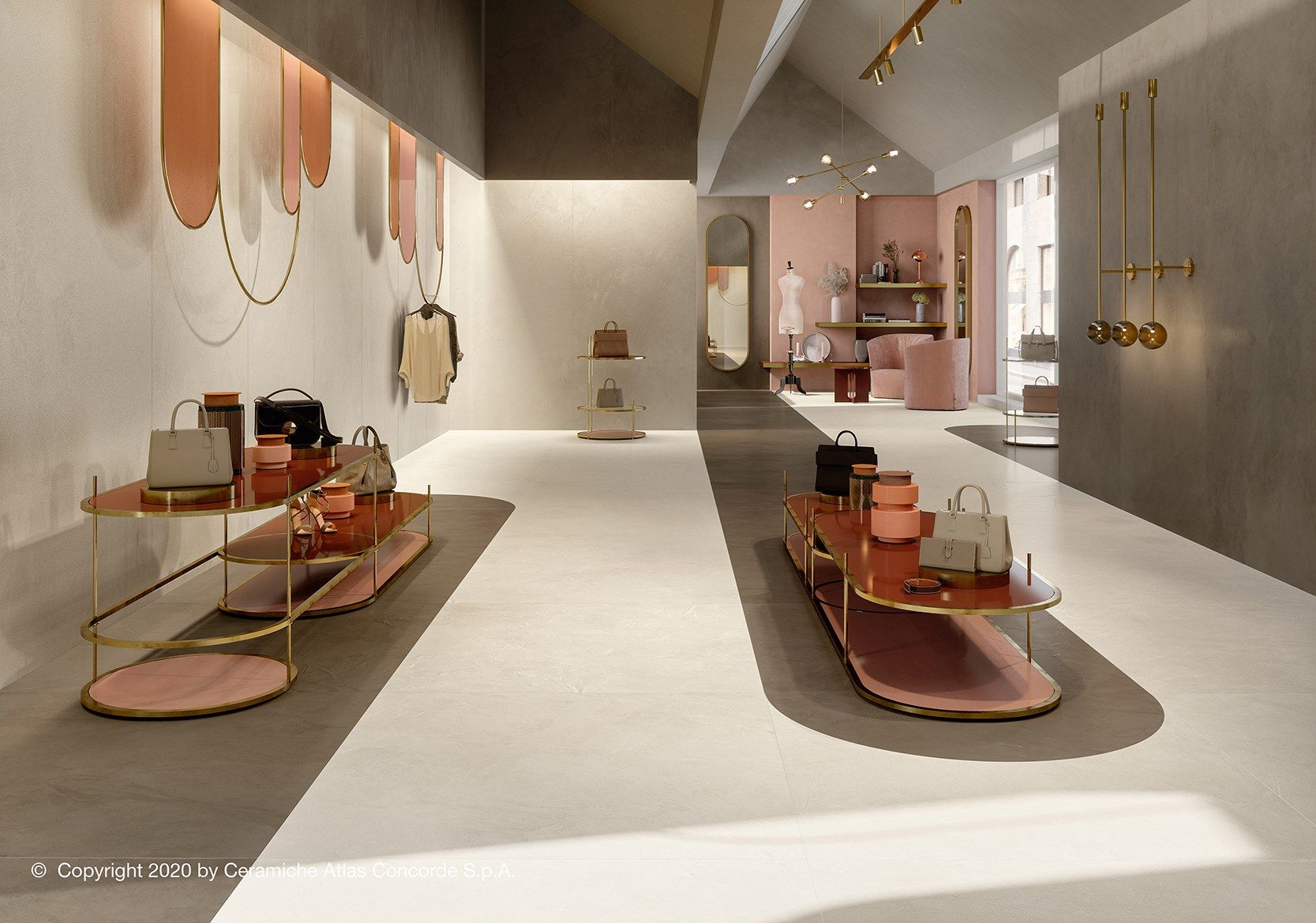 Пол из керамогранита с эффектом смолы Atlas Concorde ARCH-00028612 - Вид №23