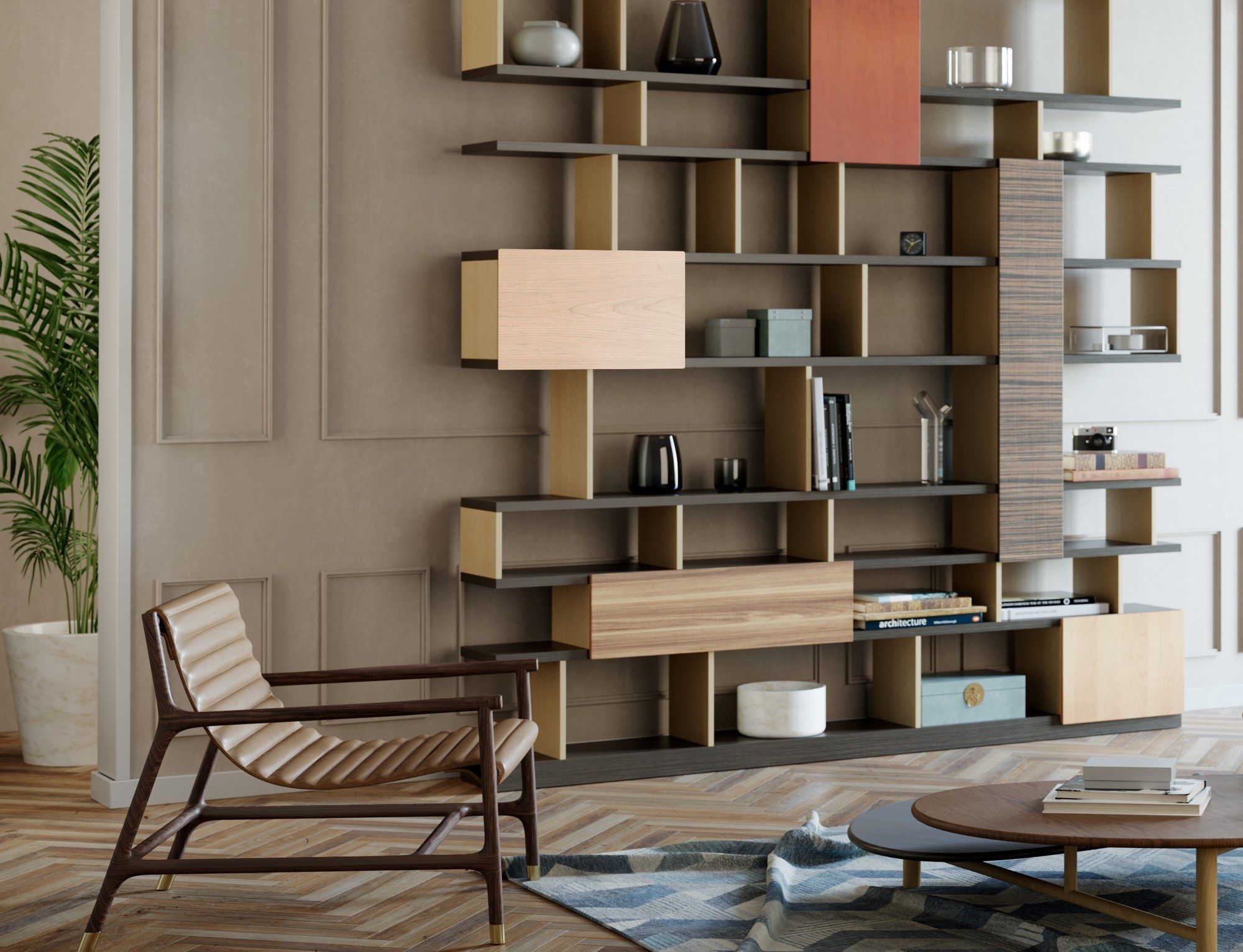 Кожаное кресло с подлокотниками Morelato ARCH-00095419 - Вид №5