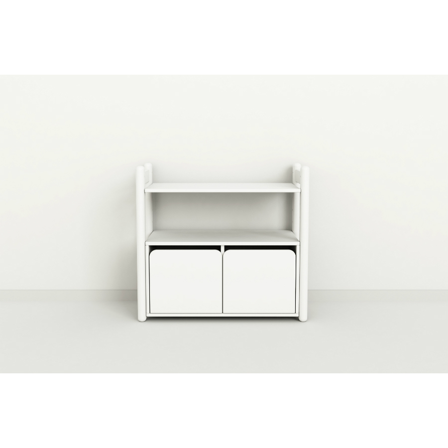 Гарнитур Mini С, 1 полка и 1 комод, белый Flexa 812640240 - Вид №1