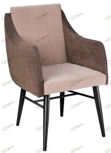 ALMA DESIGN Стул из ткани с подлокотниками Magenta 2120