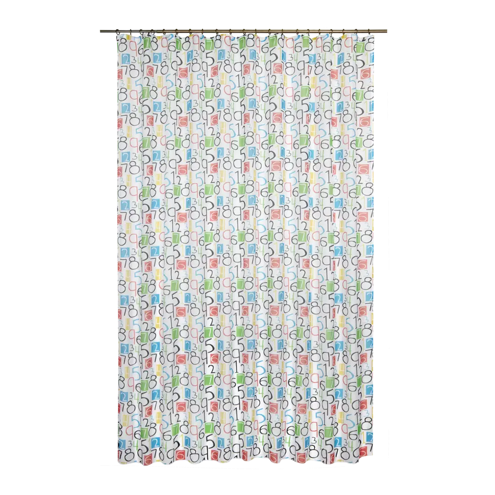 Тюль на ленте «Буквы», 250x280 см, буквы, цвет белый 82433363 STLM-2010123 GARDEN 