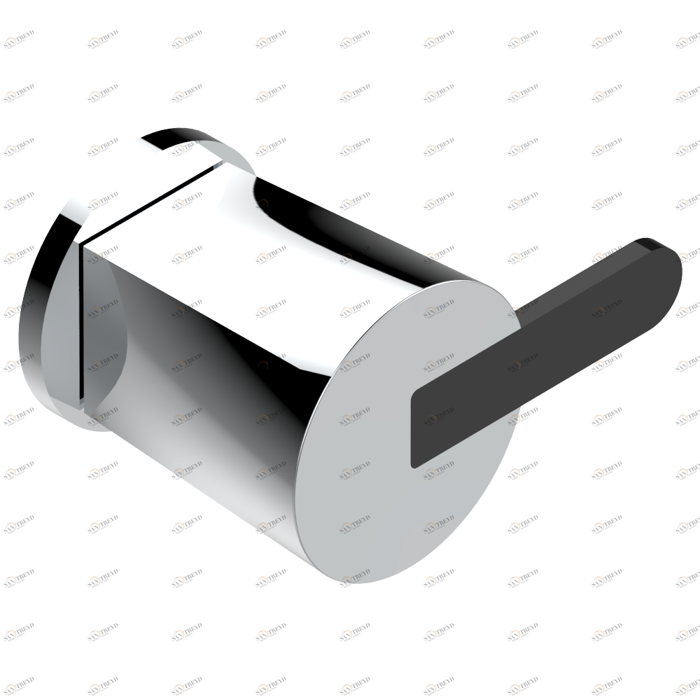 G6D-30B Маховик для встраиваемого в стену вентиля Thg-paris Metamorphose с чёрной керамикой Хром G6D 30B  A02 CAT.A