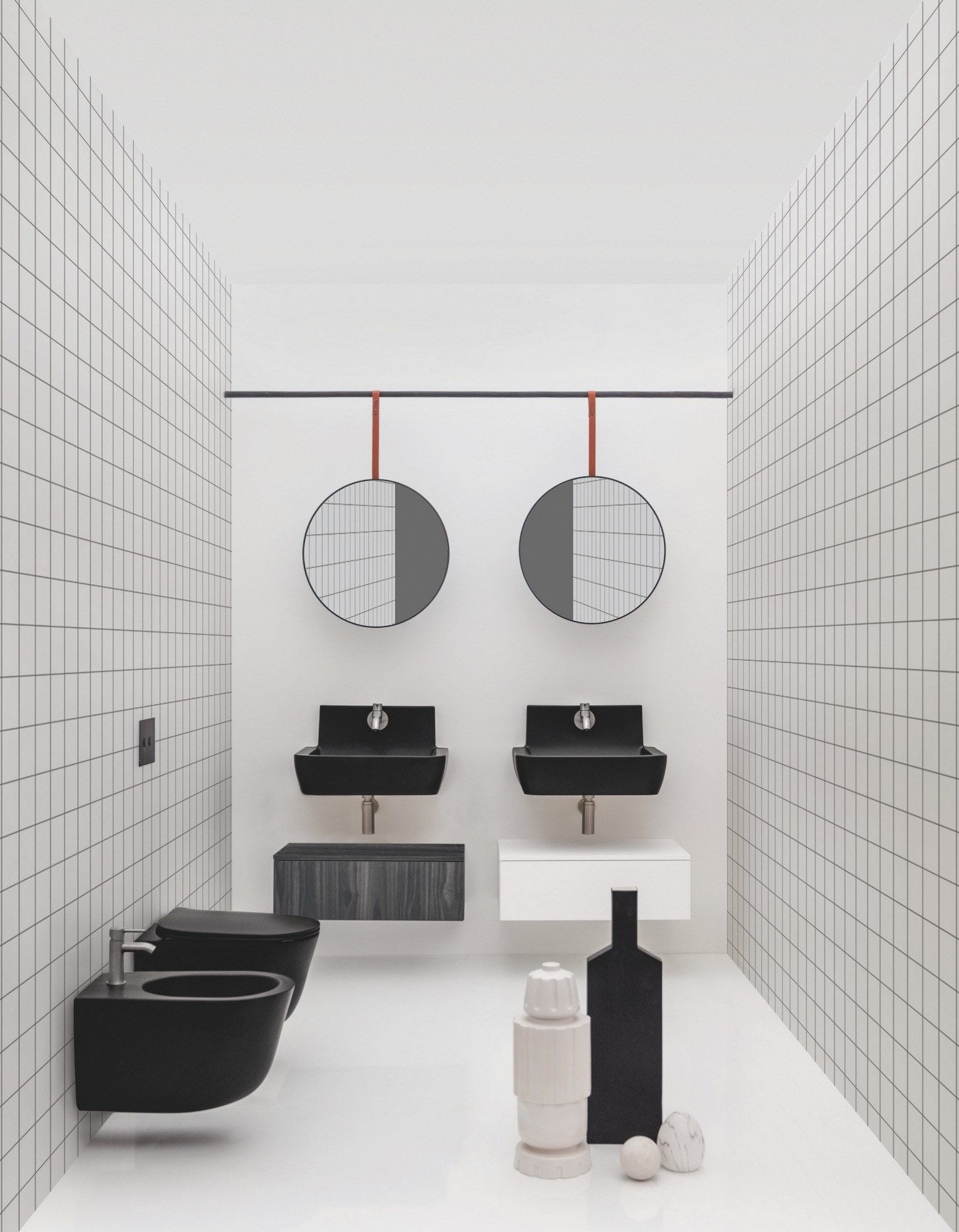 Керамическая прямоугольная раковина Axa корни ARCH-00054248 - Вид №4