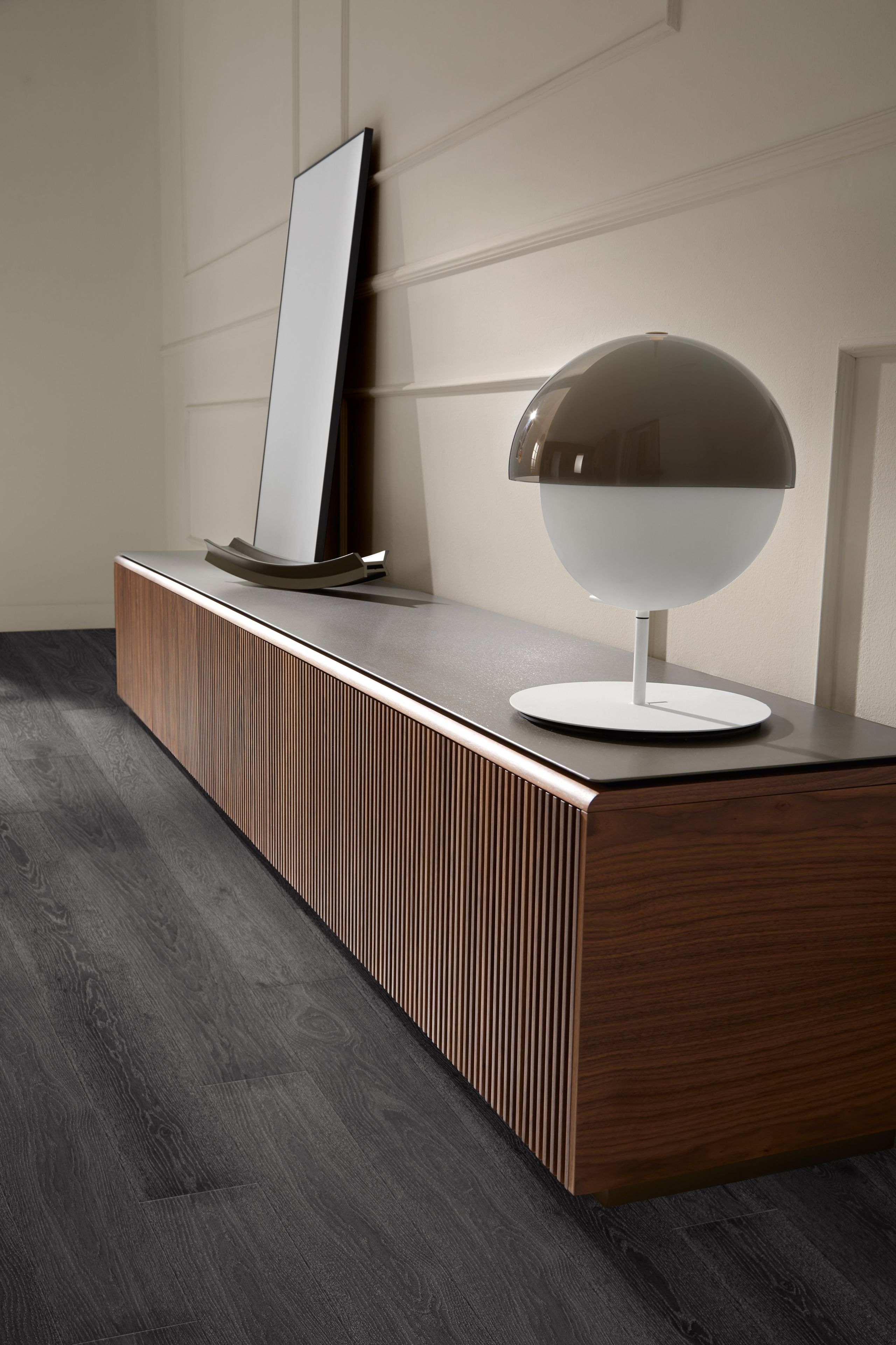 Деревянный шкаф для телевизора с откидными дверцами Punt Мальме ARCH-00024058 - Вид №8