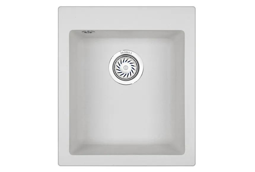 4201, АРКТИК (БЕЛЫЙ), кухонная мойка, кварц GRANULA 4201-ST85 - Вид №1