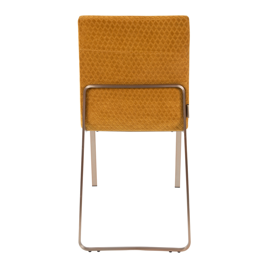 Стул Flor оранжевый Dutchbone 1100291 - Вид №6