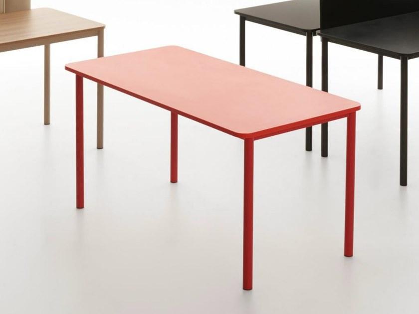 Manerba Прямоугольный деревянный стол Easy U2200f123/u2200f124 - Вид №2