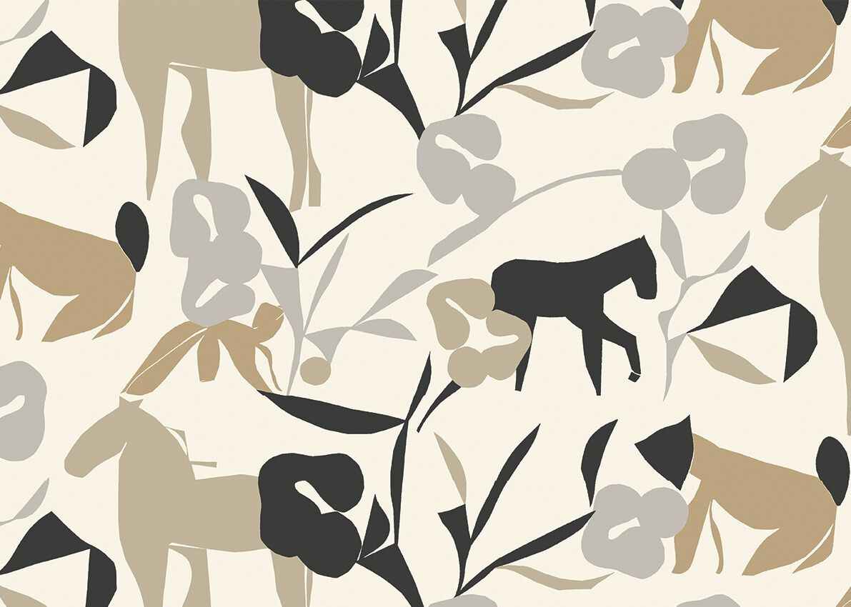 Цветочные узоры нетканые обои Jannelli&Volpi MARIMEKKO VOL. 7 ARCH-00036220 - Вид №4