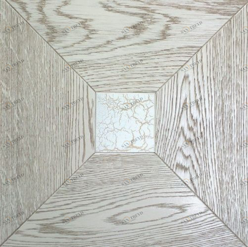 Модульный паркет Da Vinci Дуб Натур брашированная, гладкая (Брашированная, Гладкая) 780х780 мм 2600600330