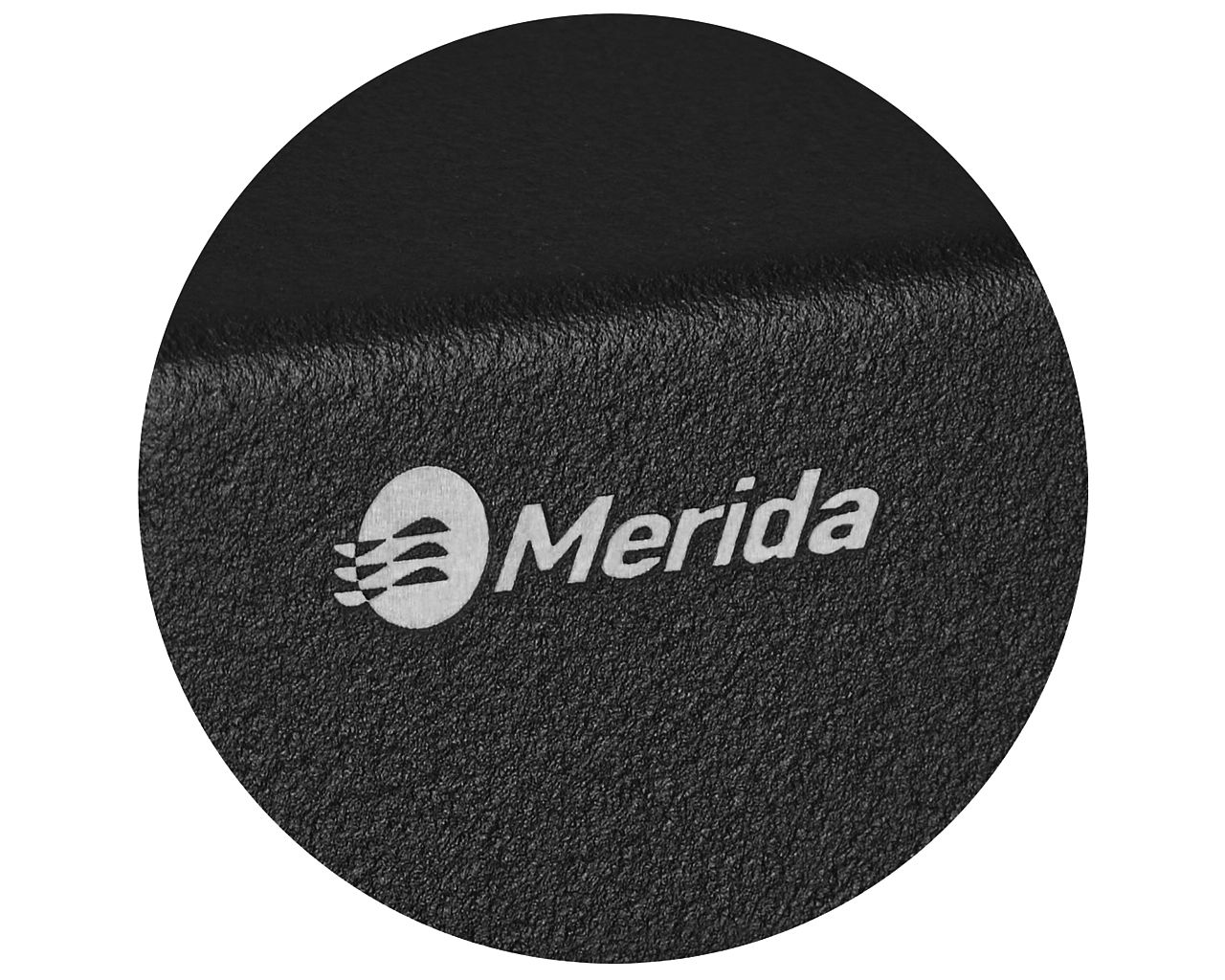 KSC106 Ведро для мусора открытое STELLA SLIM BLACK LINE, объем 27 л, черный Merida  - Вид №1