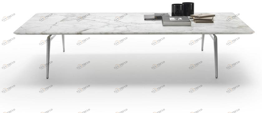 Flexform Прямоугольный мраморный журнальный столик Este sun-id-1439268