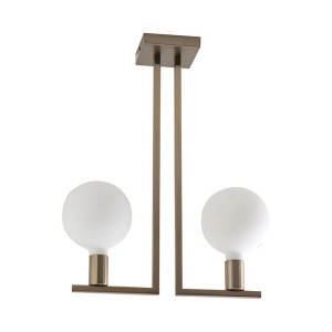 Металлический потолочный светильник