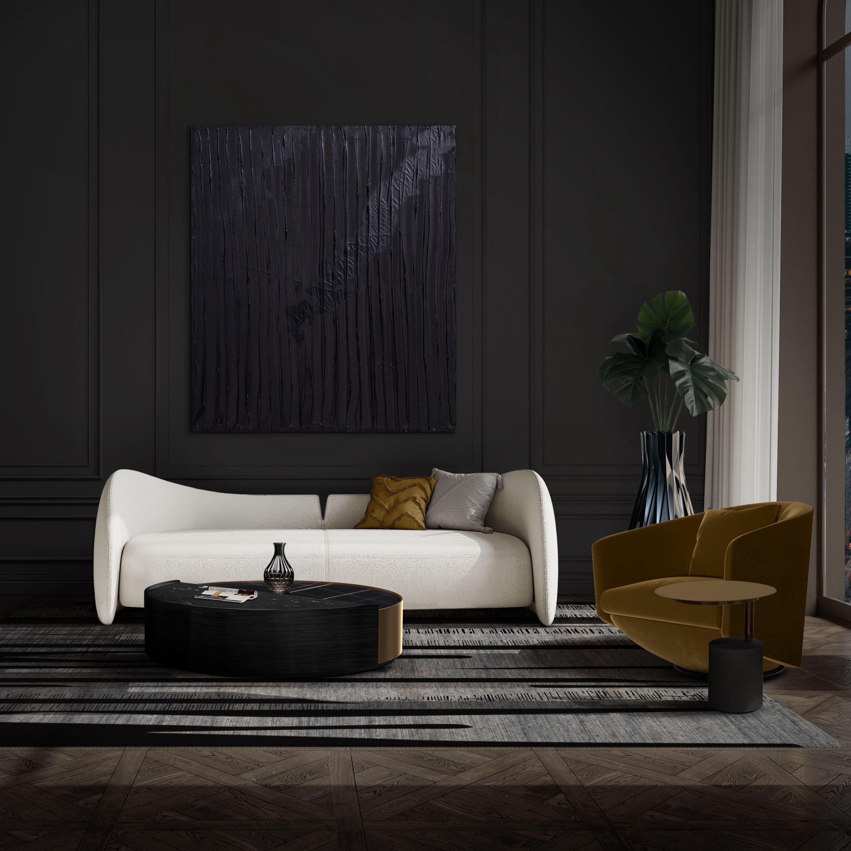 Ткань диван Wayne Enterprises Home Collection WE-033 ARCH-00108881 - Вид №1