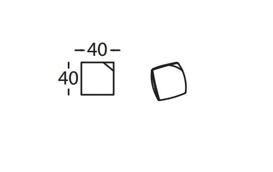 Квадратная подушка для дивана SANCAL ARCH-00048290 - Вид №3