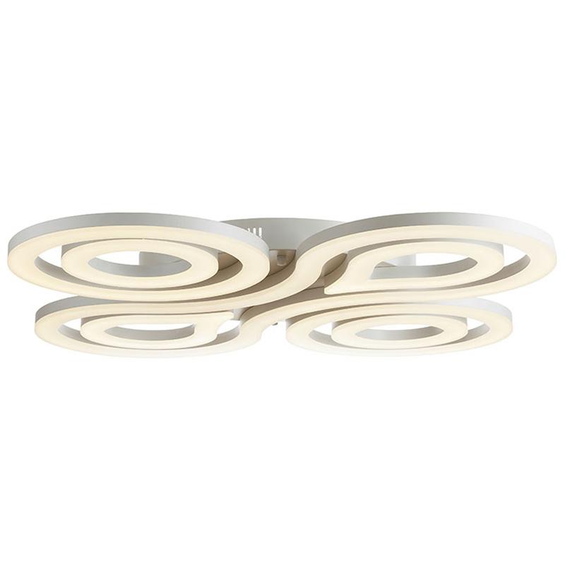 Потолочный светодиодный светильник IDLamp Concetta 396/7PF-LEDWhite IDLAMP ДИЗАЙНЕРСКИЕ, CONCETTA 203024 Белый  - Вид №1