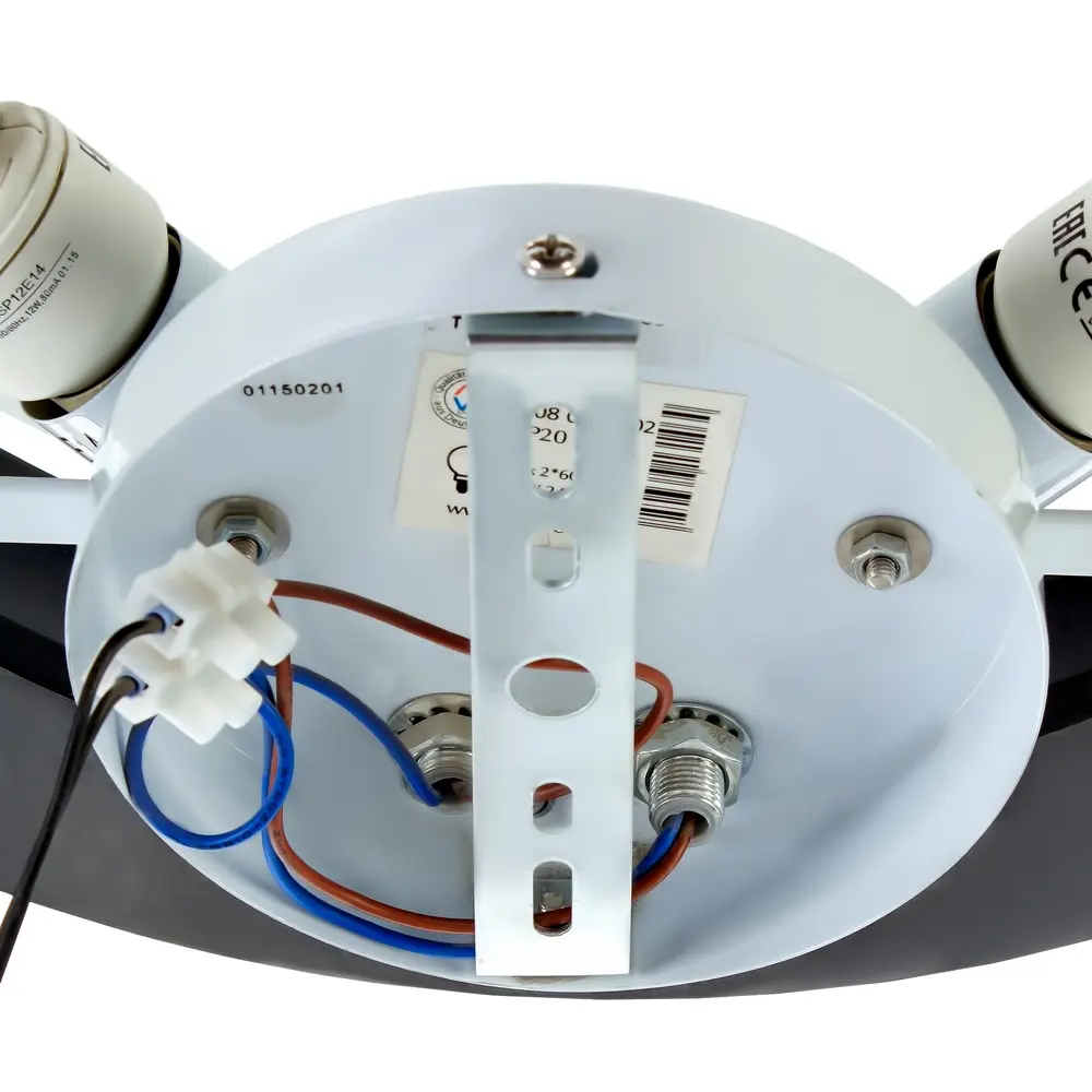 Светильник настенный Эдгар 2xE14х60 Вт, цвет хром 14907359 STLM-2092266 MW-Light  - Вид №1