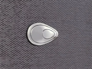 NOKEN Панель смыва для унитаза хром Vitae