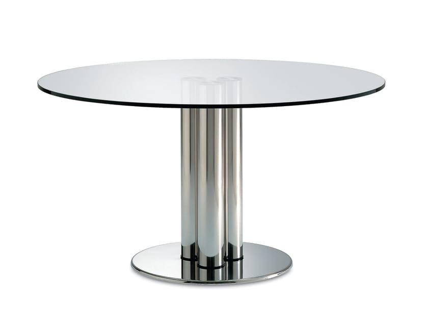 Круглый Хрустальный стол Zanotta MARCUSO ARCH-00037627