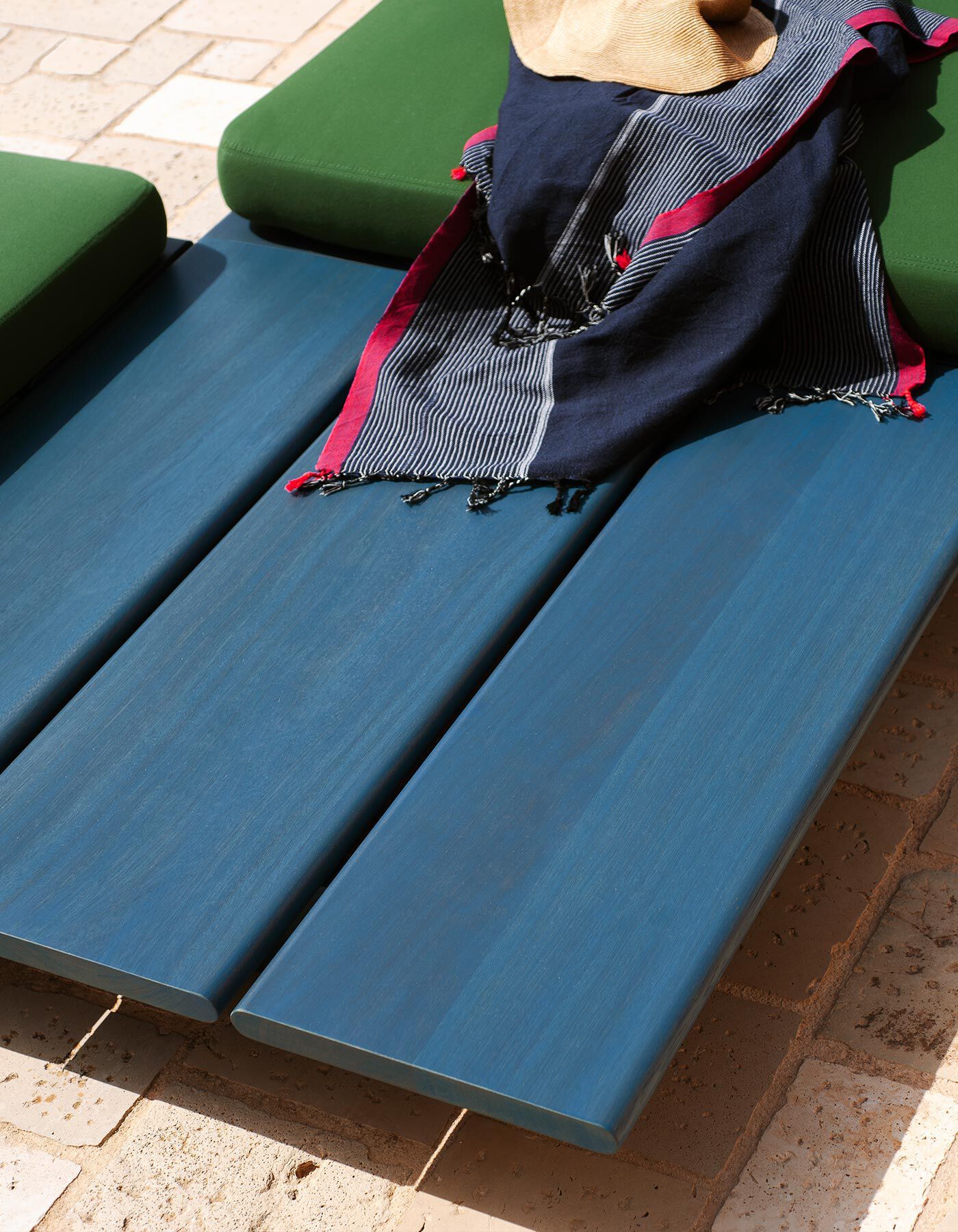 Квадратный садовый столик в ироко RODA Эолийский ARCH-00045928 - Вид №6