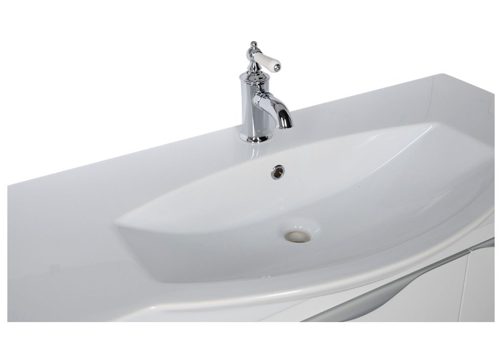 Тумба с раковиной Aquanet Франка 105 белый 0018305500182330 - Вид №6