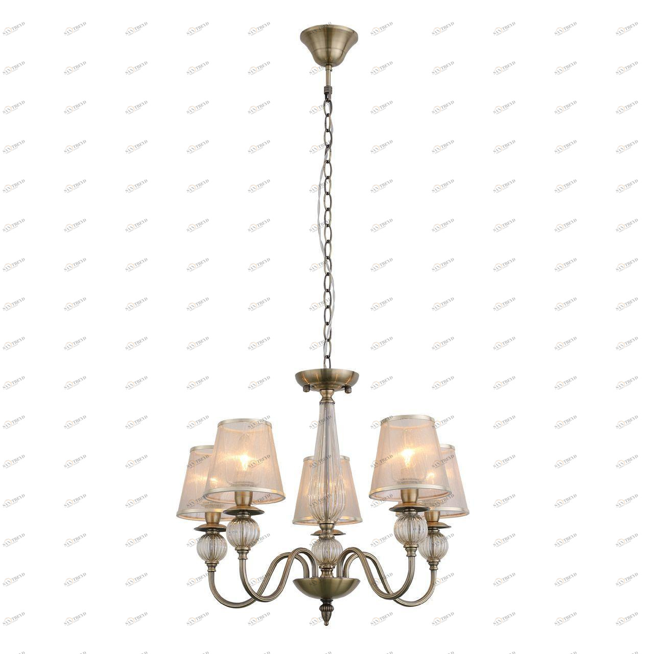 Подвесная люстра ST Luce Grazia SL185.303.05 ST LUCE ДИЗАЙНЕРСКИЕ, GRAZIA 138053 Бежевый 