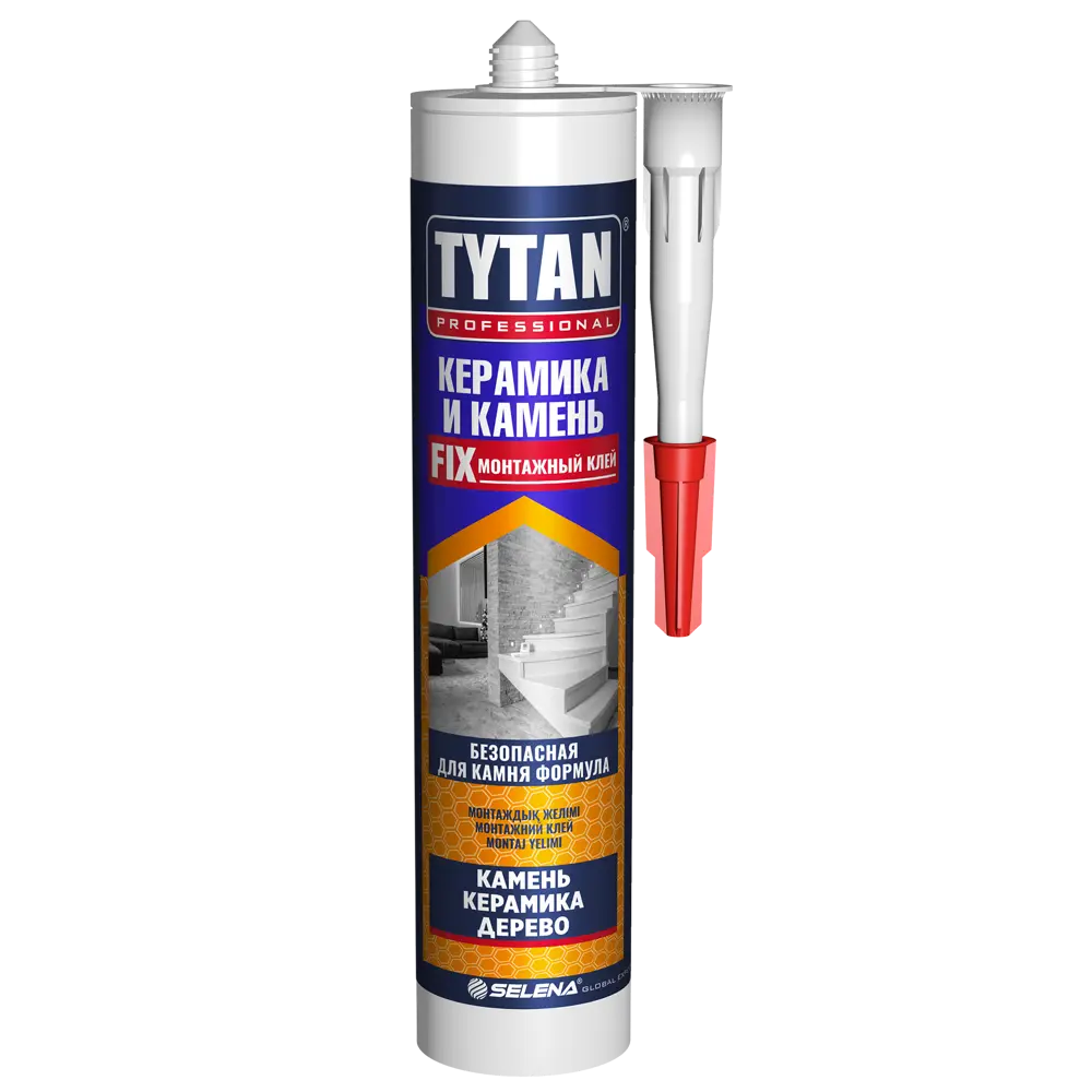 Клей tytan для камня и керамики цвет белый 310 мл STLM-2069616