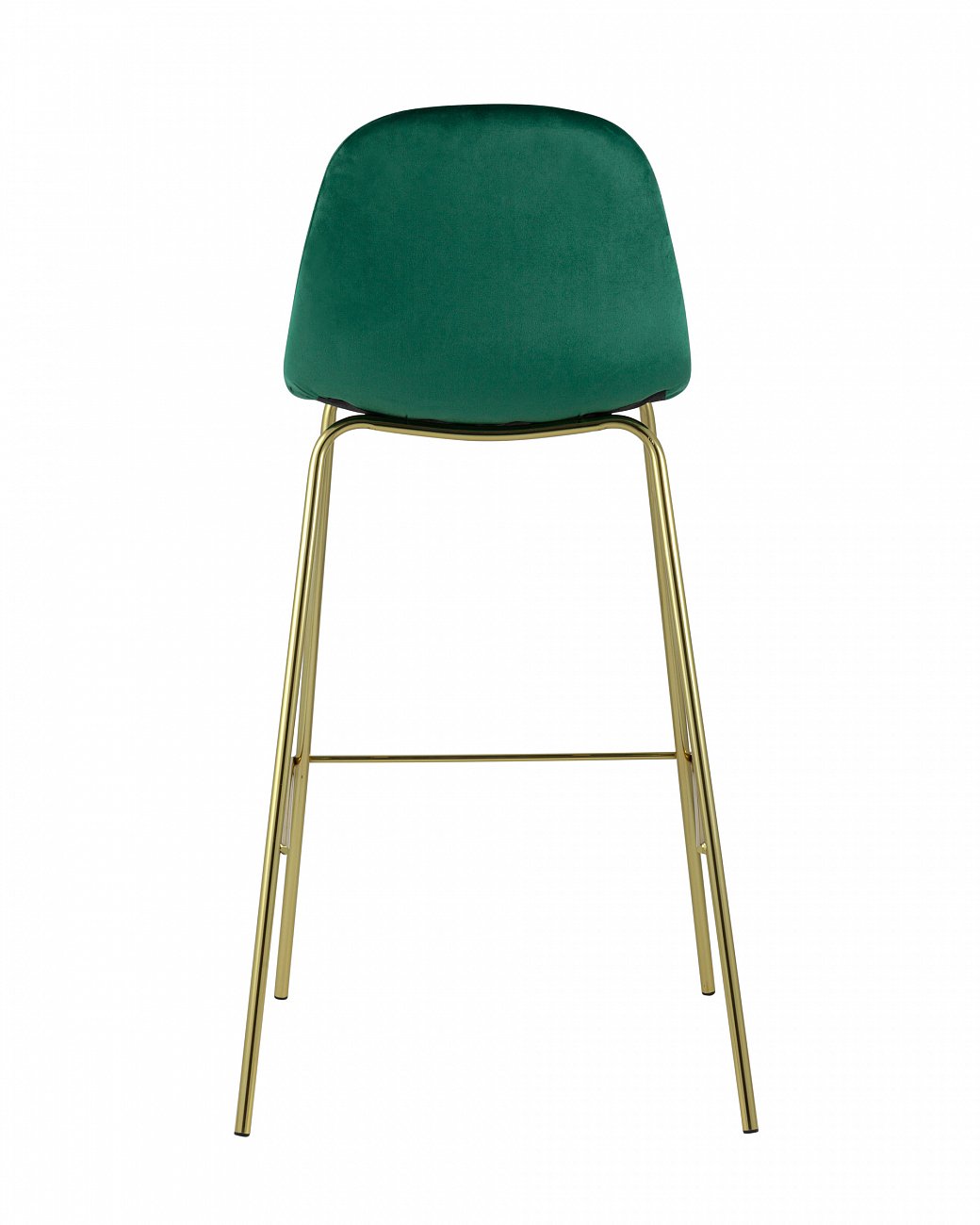 Стул барный со спинкой зеленый с золотыми ножками "Валенсия" STOOL GROUP  00-3881775 Зеленый  - Вид №2