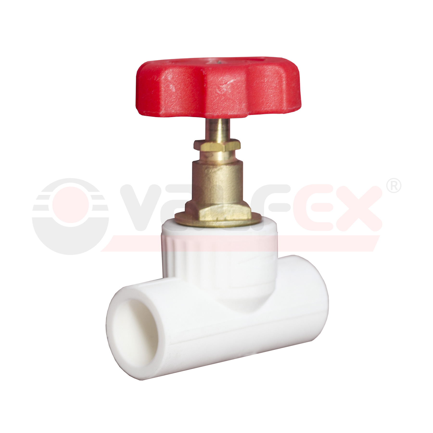 10146032 Valfex Вентиль проходной полипропиленовый 90° 