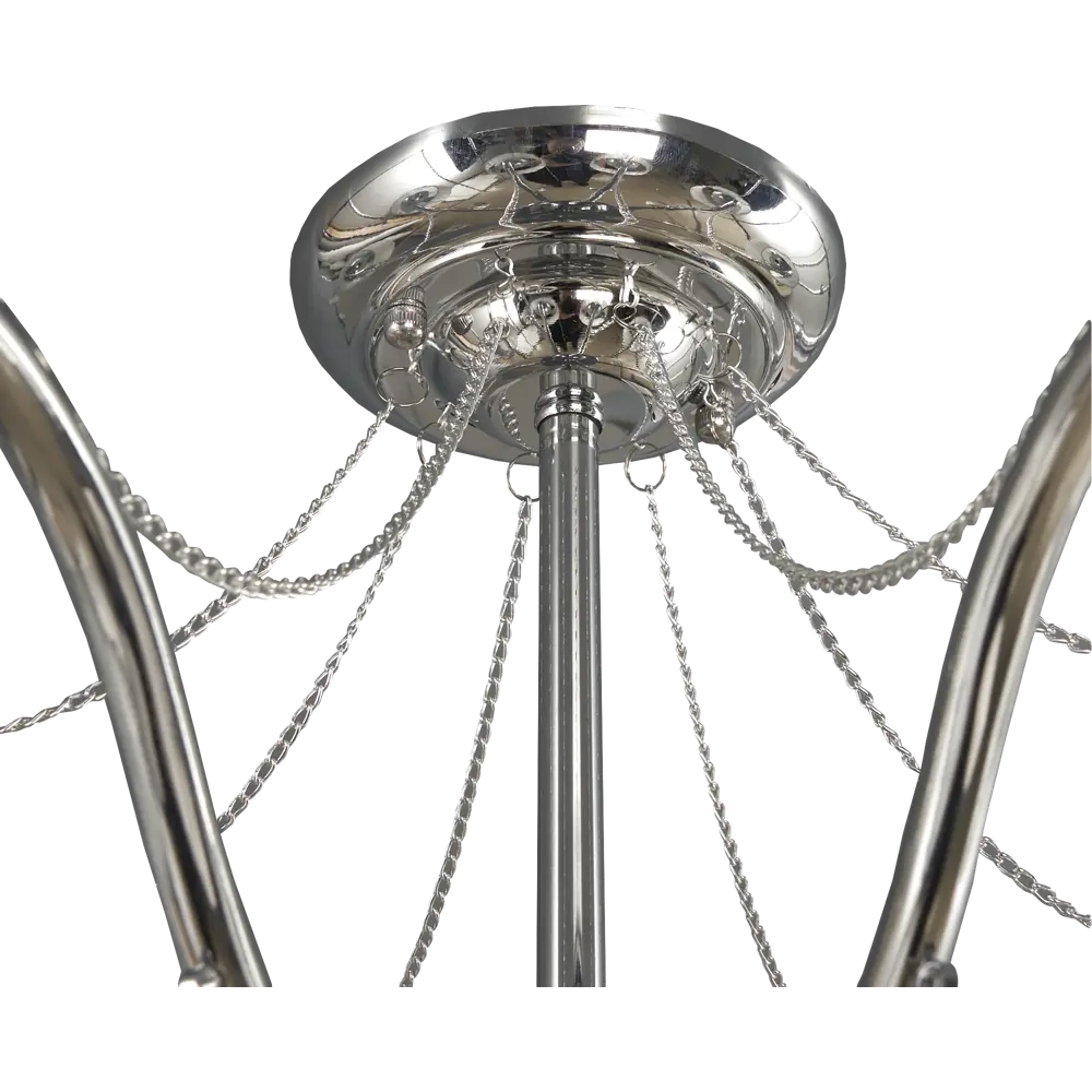 DE CITY Люстра Лацио - 8-рожковый потолочный светильник с тканевыми плафонами 82312597 STLM-0024437 - Вид №6