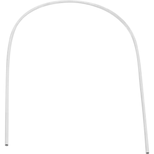 Дуга для парника 90х126 см, d20 мм, пластик, цвет белый