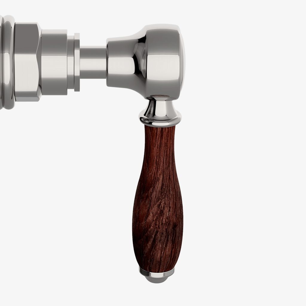 EAVC76 Облицовка клапана регулировки объема Easton Vintage с дубовой ручкой Waterworks  - Вид №1