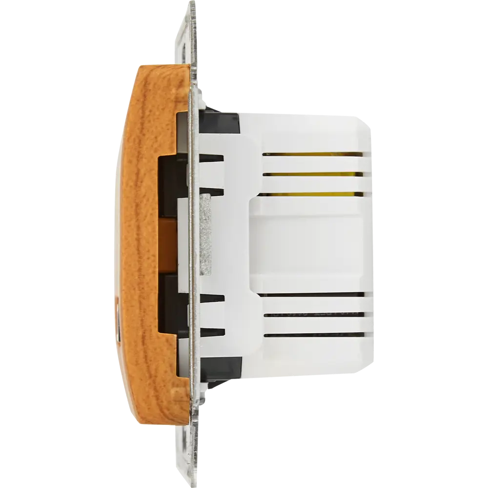 Розетка USB A+С встраиваемая Systeme Electric Glossa цвет дуб 85622154 STLM-2124243 - Вид №2