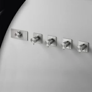 Термостат для душа AICO TER57S серебристый матовый