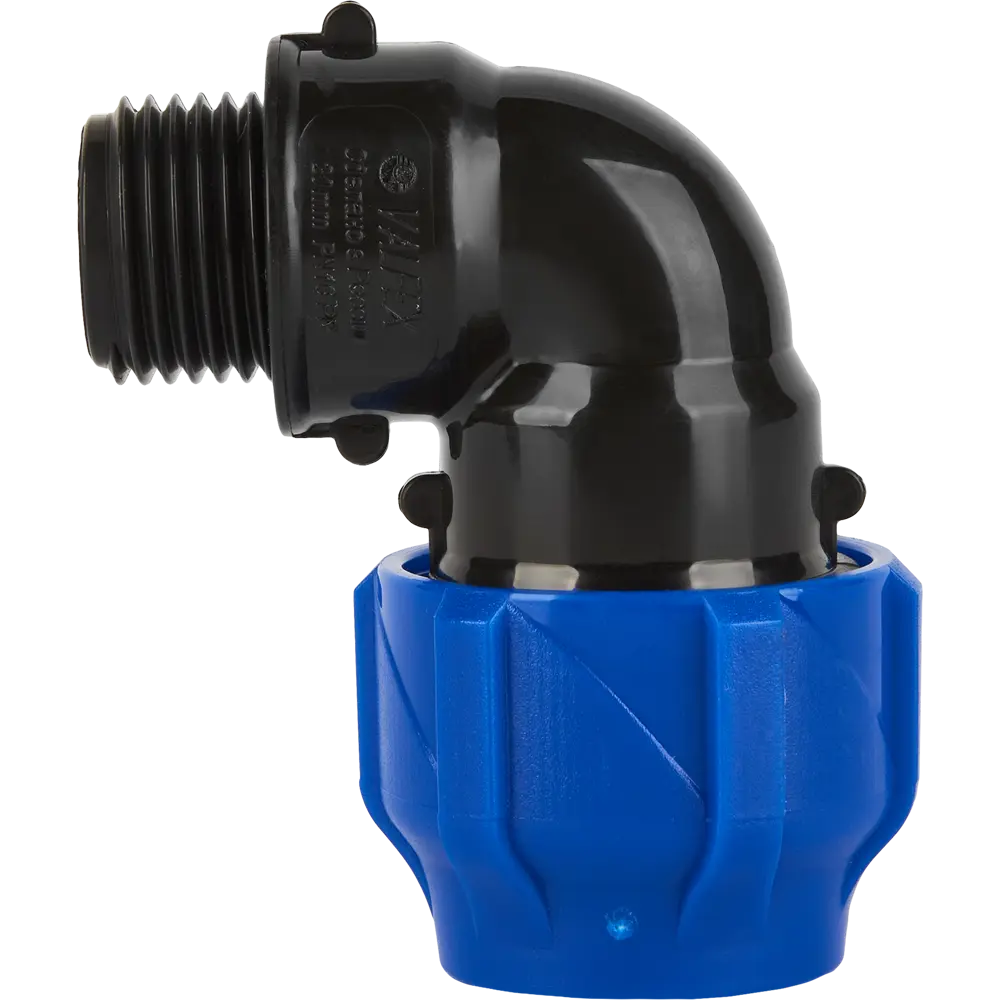 Отвод комбинированный 90° ПНД Valfex 1/2"x20 мм НР 1210012420012 89106795 STLM-2098672  - Вид №1