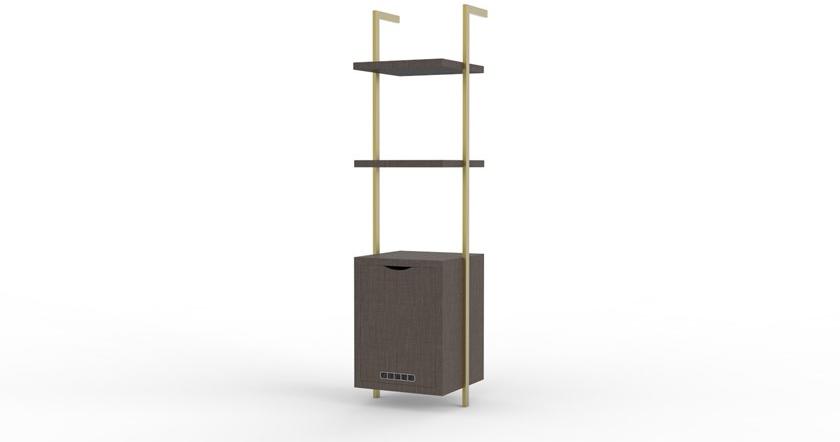 Mobilspazio Полка с креплением от пола к потолку для гостиниц Urban sun-id-1466484 - Вид №5