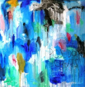 ICI ET LÀ Я акрил твоя ткань The catman Ac150-23