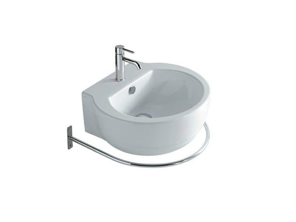 Керамическая подвесная раковина с держателем для полотенец Galassia EL1 / EL2 ARCH-00038691 - Вид №1