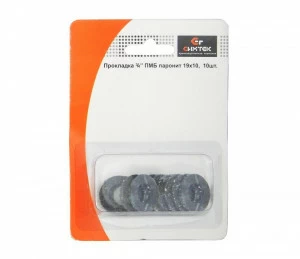 Прокладка паронитовая 3/4 ПМБ, 24х14, h-2мм блистер (10 шт) 10-0030