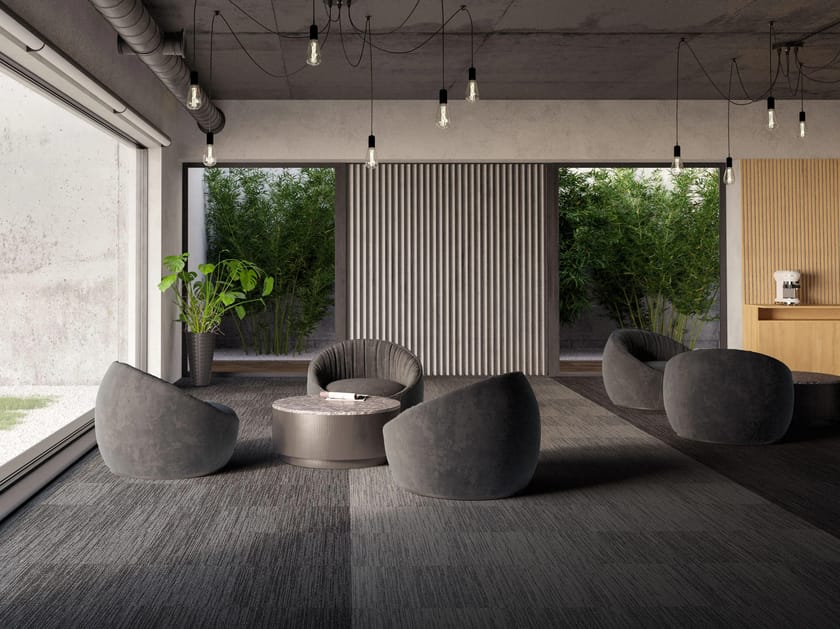 Однотонный полиамидный ковер MODULYSS First ARCH-00130799