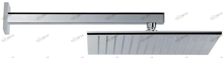 newform Настенная лейка душа с держателем Head showers 67713